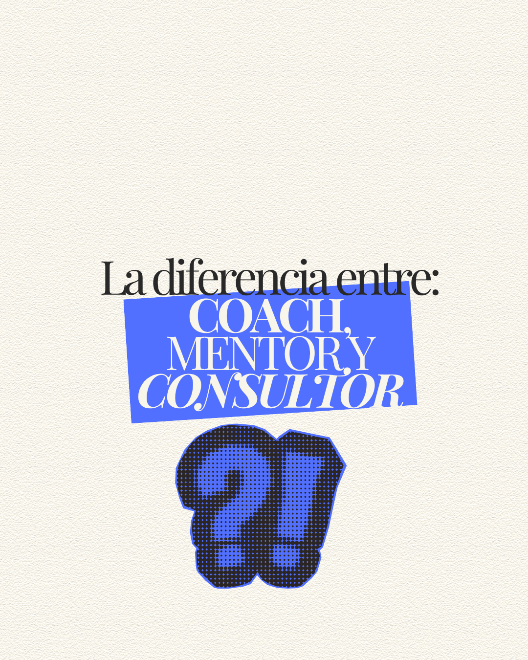 Coaching, mentoring o consultoría: cuál va con lo que tú haces (y con lo que necesita tu audiencia)